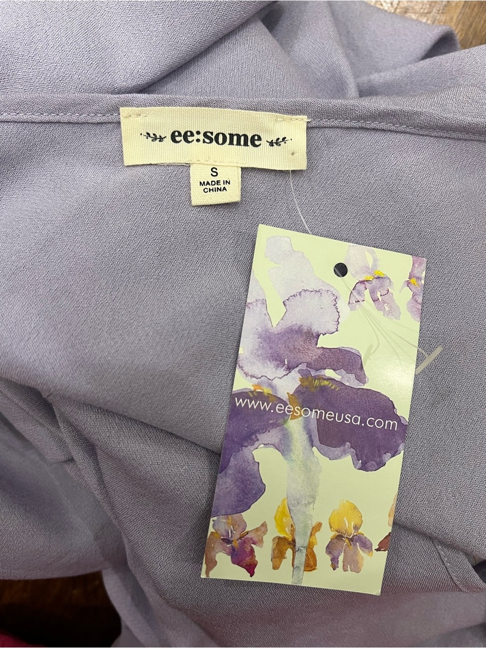 eesome Lavender Slip Maxi Dress - Lightweight Sleeveless - Picture 5 of 7